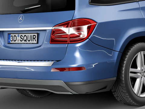 Mercedes-Benz GL 2013 3D Model