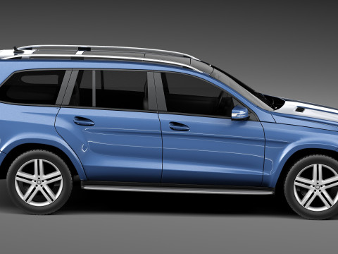Mercedes-Benz GL 2013 3D मॉडल