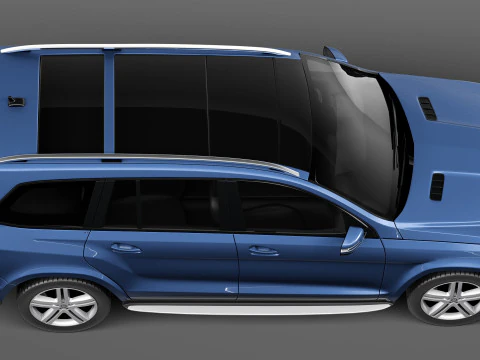 Mercedes-Benz GL 2013 3D Model
