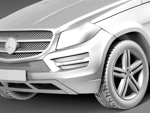 Mercedes-Benz GL 2013 3D Model