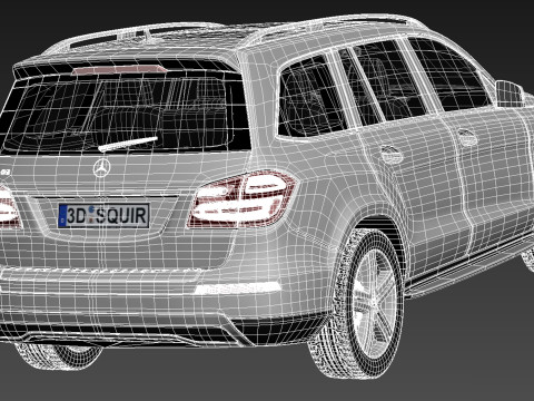 Mercedes-Benz GL 2013 3D मॉडल