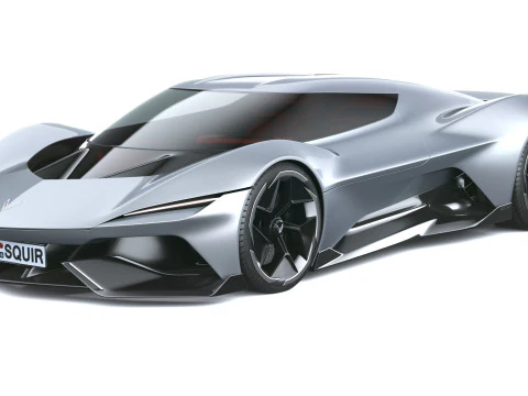 Chevrolet Corvette CX Concept 2025 Modèle 3D