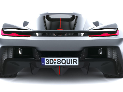 Chevrolet Corvette CX Conceito 2025 Modelo 3D