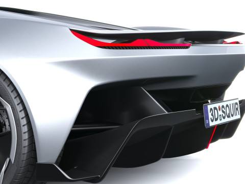 Chevrolet Corvette CX Conceito 2025 Modelo 3D