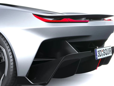Chevrolet Corvette CX Concept 2025 Modèle 3D