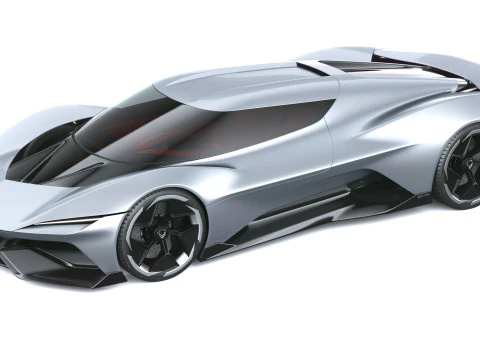 Chevrolet Corvette CX Concept 2025 Modèle 3D
