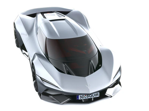 Chevrolet Corvette CX Concept 2025 Modèle 3D