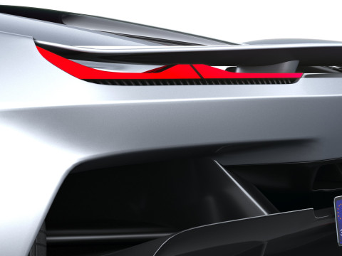 Chevrolet Corvette CX Conceito 2025 Modelo 3D