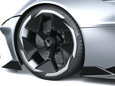Chevrolet Corvette CX Concept 2025 Modèle 3D