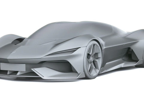 Chevrolet Corvette CX Concept 2025 Modèle 3D