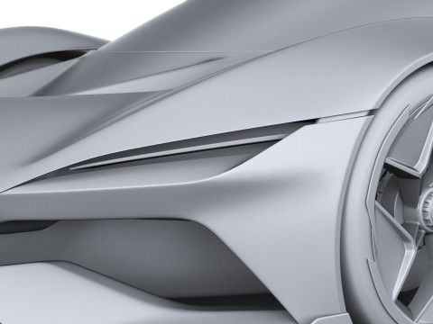 Chevrolet Corvette CX Conceito 2025 Modelo 3D