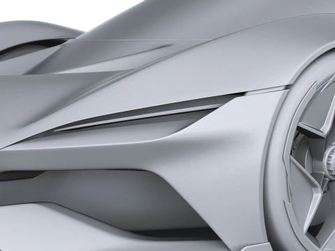 Chevrolet Corvette CX Concept 2025 Modèle 3D