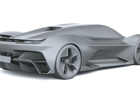 Chevrolet Corvette CX Concept 2025 Modèle 3D
