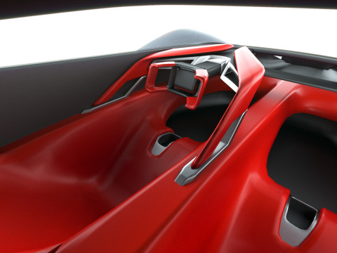 Chevrolet Corvette CX Conceito 2025 Modelo 3D