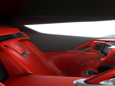 Chevrolet Corvette CX Conceito 2025 Modelo 3D