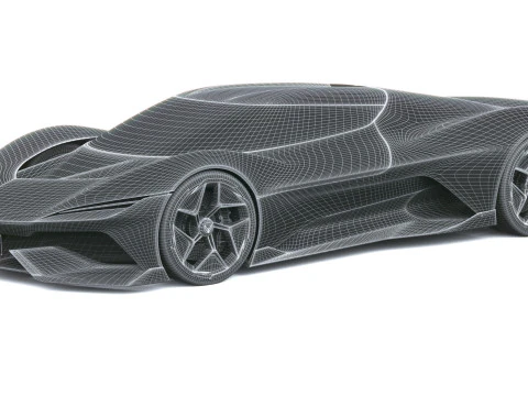 Chevrolet Corvette CX Concept 2025 Modèle 3D