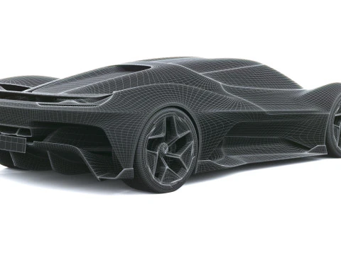 Chevrolet Corvette CX Concept 2025 Modèle 3D