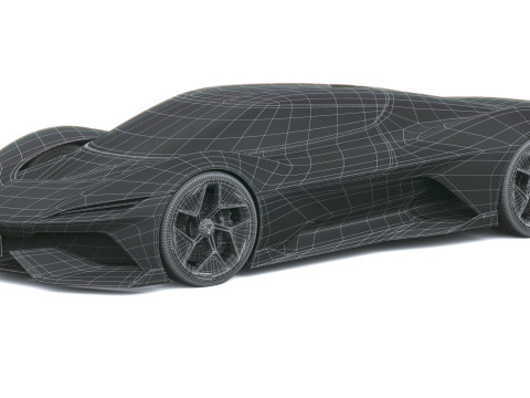 Chevrolet Corvette CX Conceito 2025 Modelo 3D