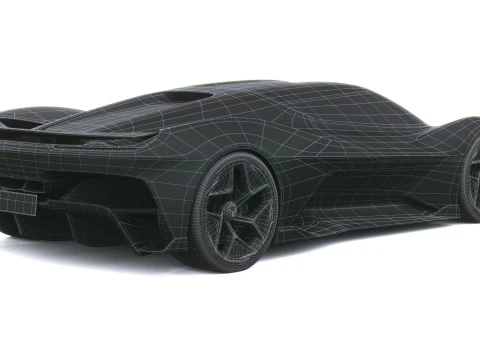 Chevrolet Corvette CX Concept 2025 Modèle 3D