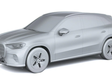 Base Mercedes-Benz GLC EV 2026 Modelo 3D