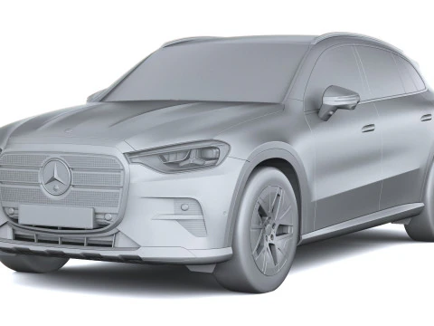 Base Mercedes-Benz GLC EV 2026 Modelo 3D
