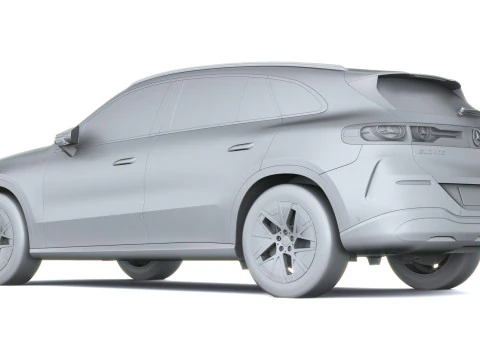 Base Mercedes-Benz GLC EV 2026 Modelo 3D