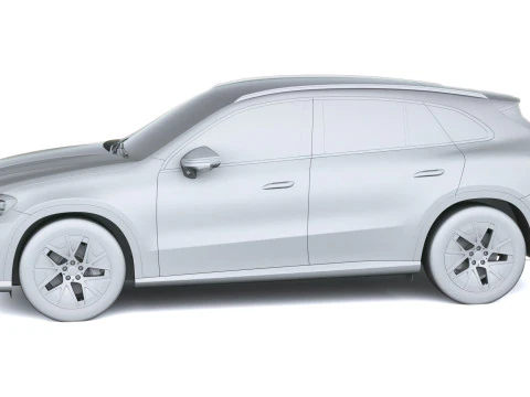 Base Mercedes-Benz GLC EV 2026 Modelo 3D