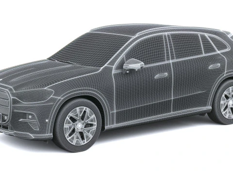 Base Mercedes-Benz GLC EV 2026 Modelo 3D
