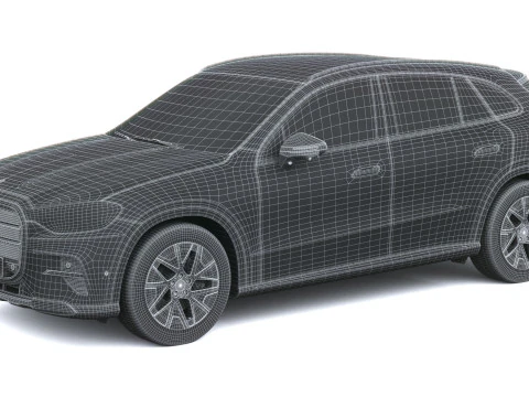 Base Mercedes-Benz GLC EV 2026 Modelo 3D