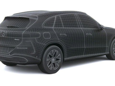 Base Mercedes-Benz GLC EV 2026 Modelo 3D