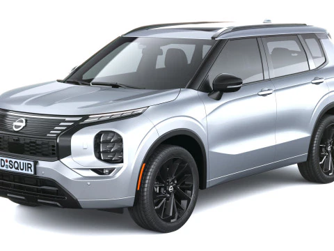 Nissan Rogue2026 Modello 3D