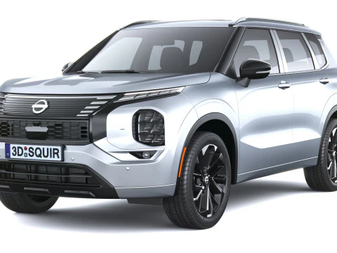 Nissan Rogue2026 Modello 3D