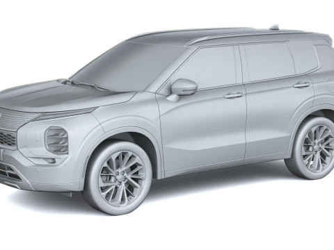 Nissan Rogue2026 Modello 3D