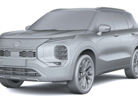 Nissan Rogue2026 Modello 3D