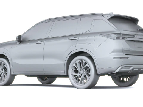 Nissan Rogue2026 Modello 3D