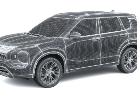 Nissan Rogue2026 Modello 3D