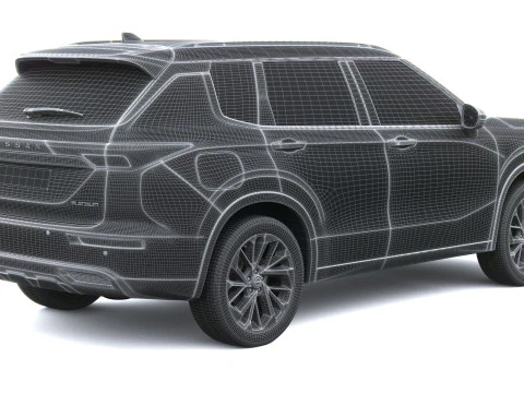 Nissan Rogue2026 Modello 3D