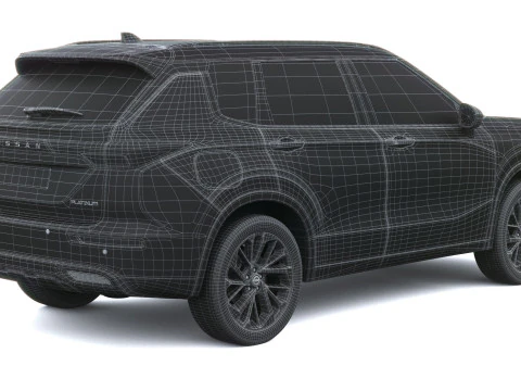 Nissan Rogue2026 Modello 3D