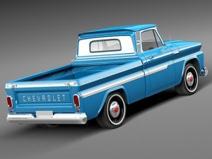 Chevrolet C10 1965 Pickup Model 3D