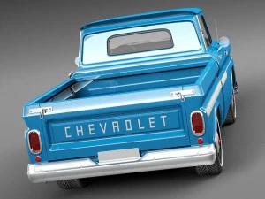 Chevrolet C10 1965 Pickup 3D Model