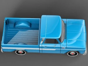 Chevrolet C10 1965 Pickup 3D Model