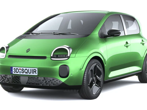Renault Twingo E-Tech EV 2027 Modello 3D