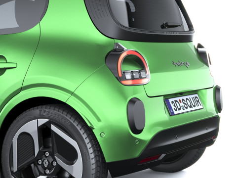 Renault Twingo E-Tech EV 2027 Model 3D