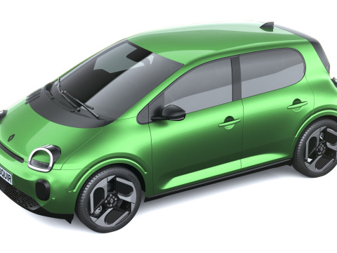 Renault Twingo E-Tech EV 2027 Model 3D