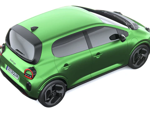 Renault Twingo E-Tech EV 2027 Modello 3D