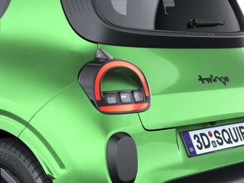 Renault Twingo E-Tech EV 2027 Modello 3D