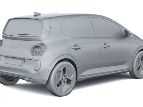 Renault Twingo E-Tech EV 2027 Model 3D