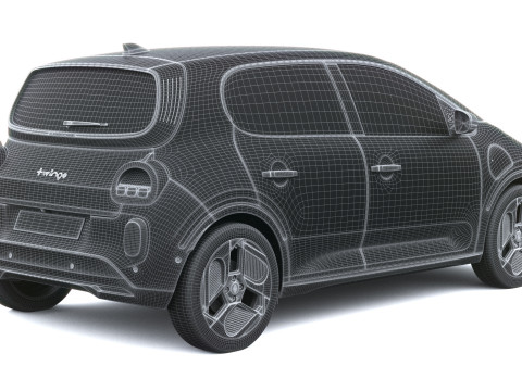 Renault Twingo E-Tech EV 2027 Model 3D