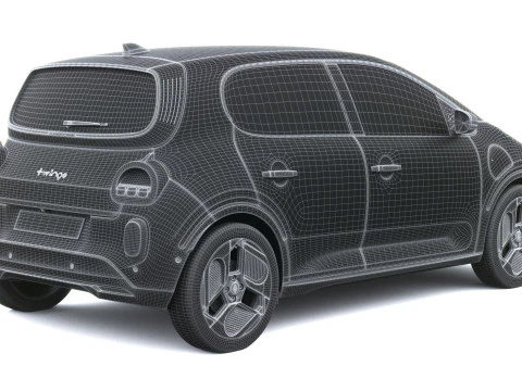 Renault Twingo E-Tech EV 2027 Modello 3D