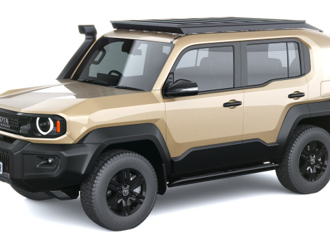 Toyota Land Cruiser FJ Offroad 2027 3D Model